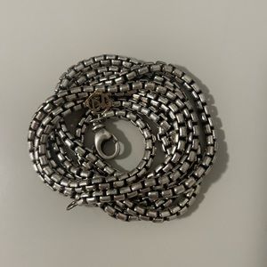 David Yurman Box Chain Necklace/Bracelet